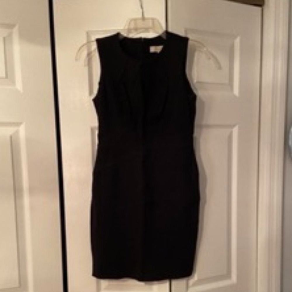 Ann Taylor Loft Black Sheath Dress